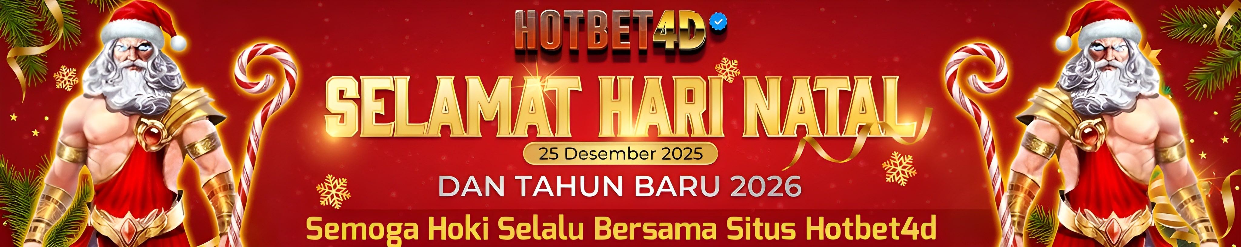 Hotbet4d | Banner Natal Dan Tahun Baru 2025